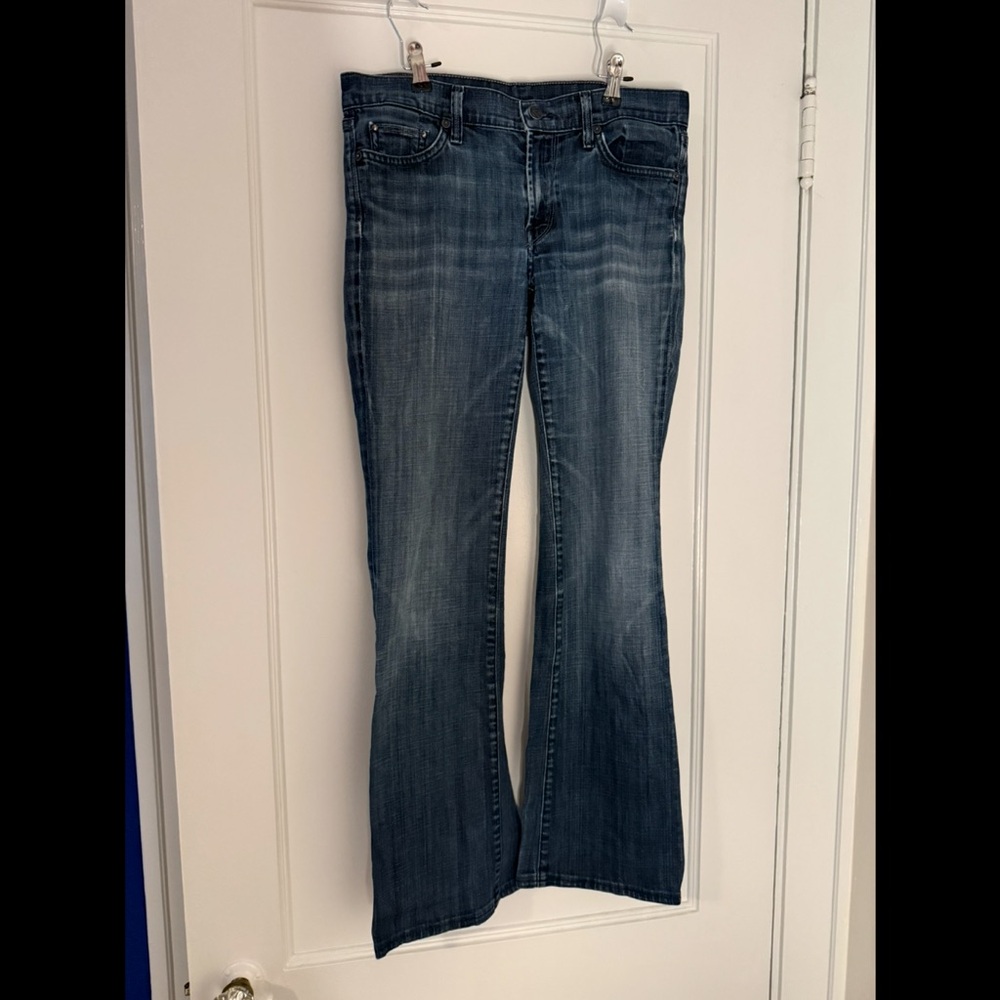 Citizens Of Humanity Dark Blue Flare Jeans